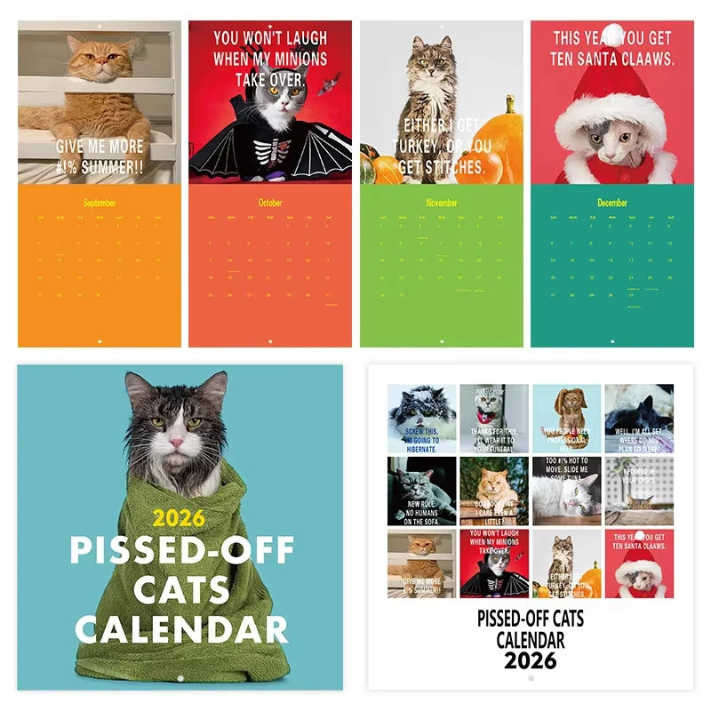 2026 Grumpy Cats Calendar