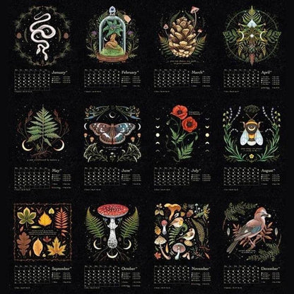 2026 Dark Forest Lunar Calendar