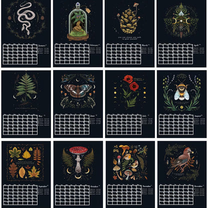 2026 Dark Forest Lunar Calendar